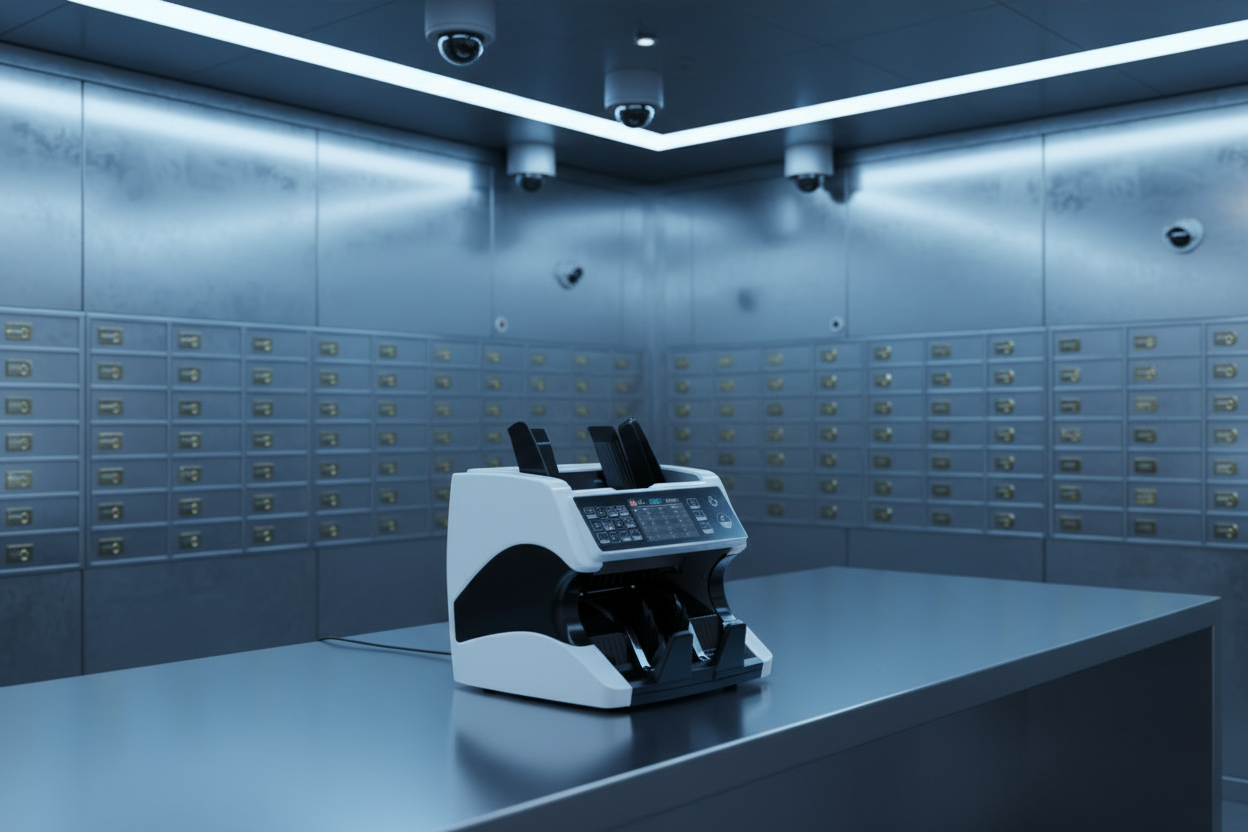 Contadora de Billetes Profesional con Detector UV y MG