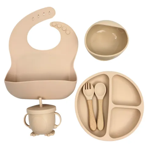 🍼 Vajilla de silicona para bebé