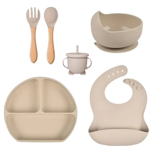 🍼 Vajilla de silicona para bebé