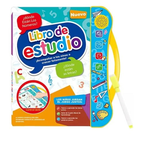 Mi Primer Libro de Aprendizaje Interactivo Juguete para Niño