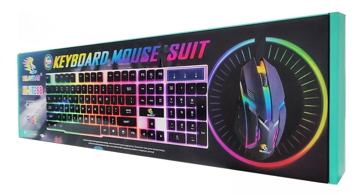 Combo Teclado + Mouse RGB