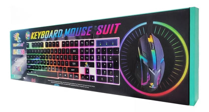 Combo Teclado + Mouse RGB