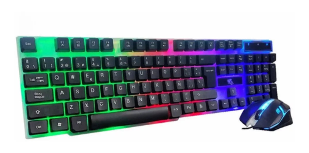 Combo Teclado + Mouse RGB
