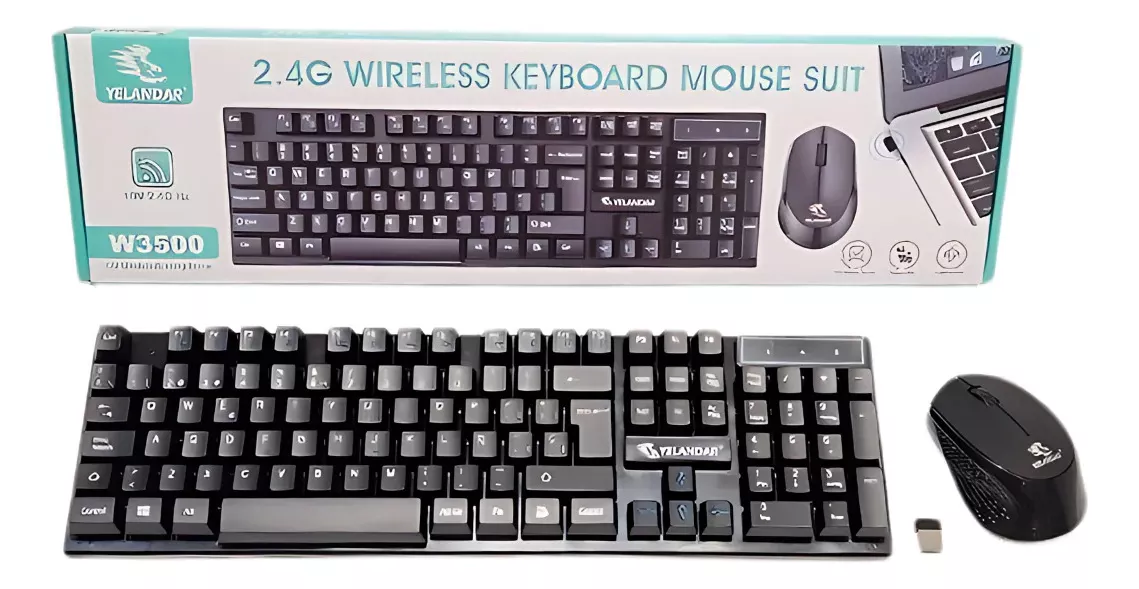 Combo Teclado + Mouse Inalambrico