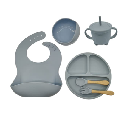 🍼 Vajilla de silicona para bebé