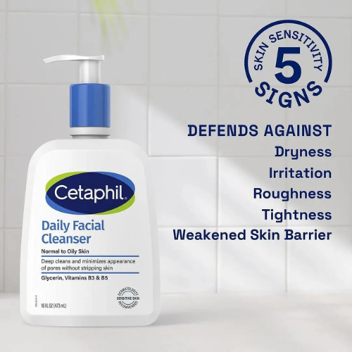 Limíador facial Cetaphil para todo tipo de piel
