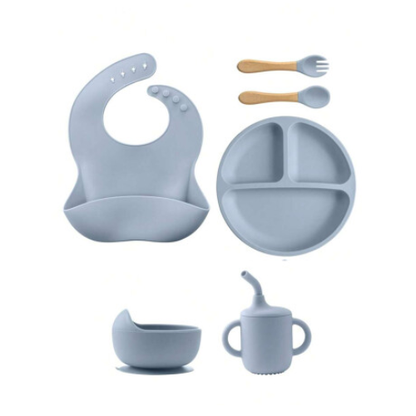 🍼 Vajilla de silicona para bebé