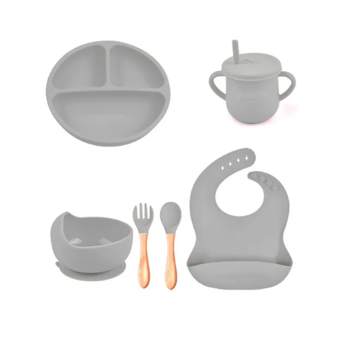 🍼 Vajilla de silicona para bebé