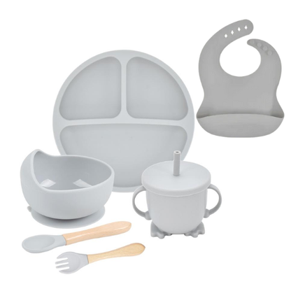 🍼 Vajilla de silicona para bebé