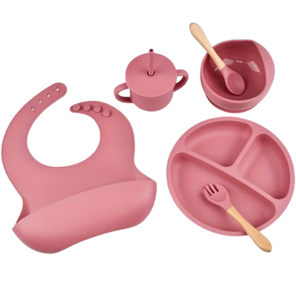 🍼 Vajilla de silicona para bebé