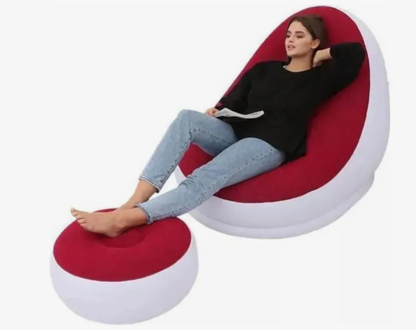 Sillon Inflable Con Posapies