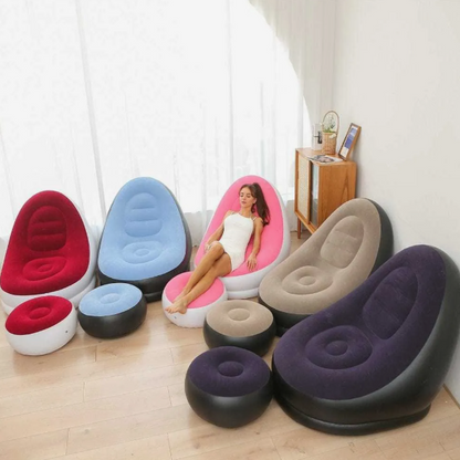 Sillon Inflable Con Posapies