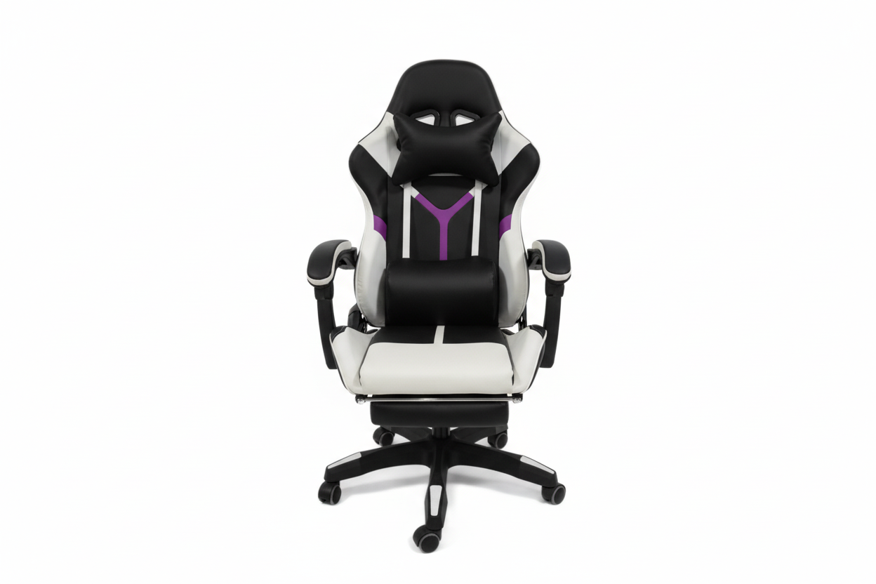 SILLA GAMER CON REPOSAPIES