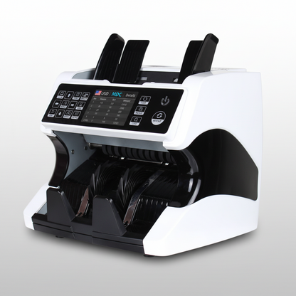 Contadora de Billetes Profesional con Detector UV y MG