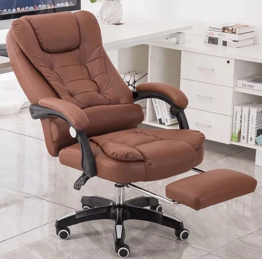 SILLA EJECUTIVA CON PORTAPIE