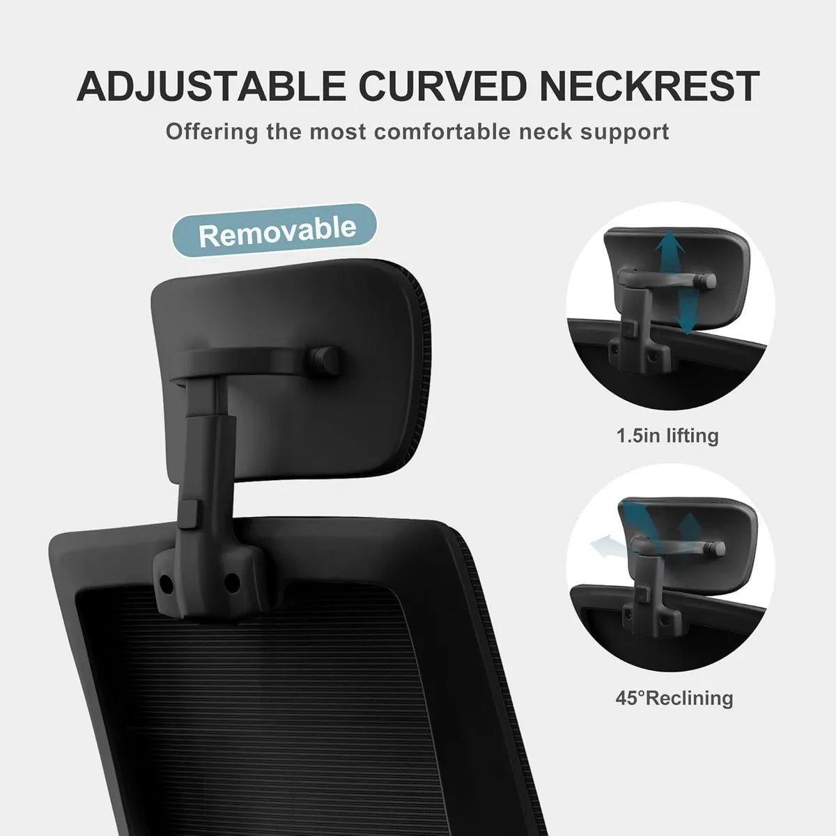 🪑 Silla de Oficina Sencilla – Ref. 588 (Negro)