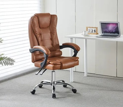 Silla de Oficina Ergonómica con Ruedas Giratoria
