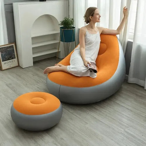 Sillon Inflable Con Posapies