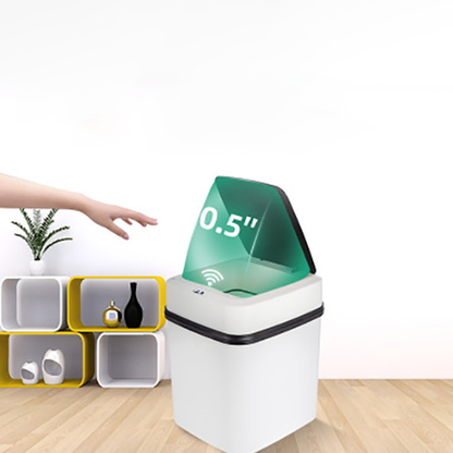 papelera con sensor