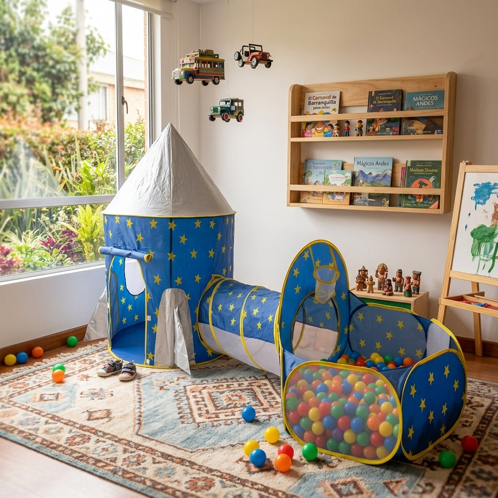 carpa infantil para Azul