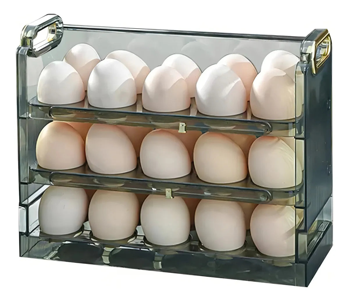 ORGANIZADOR DE HUEVOS 3 NIVELES
