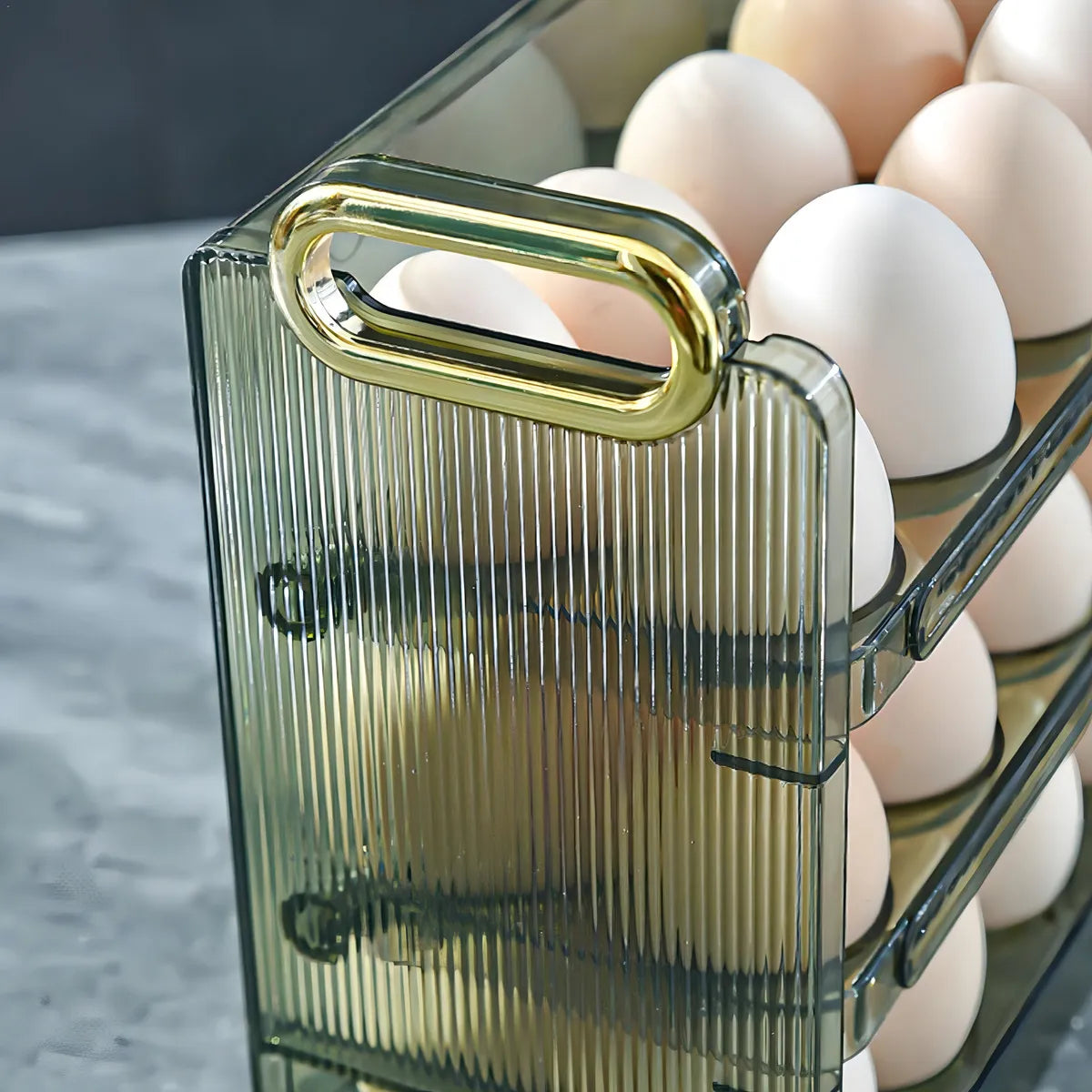 ORGANIZADOR DE HUEVOS 3 NIVELES