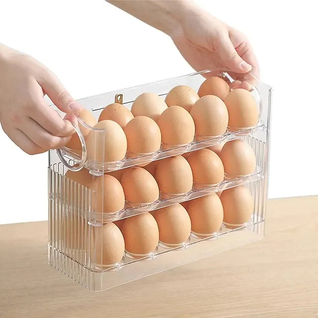 ORGANIZADOR DE HUEVOS 3 NIVELES
