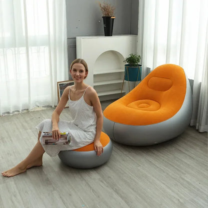 Sillon Inflable Con Posapies