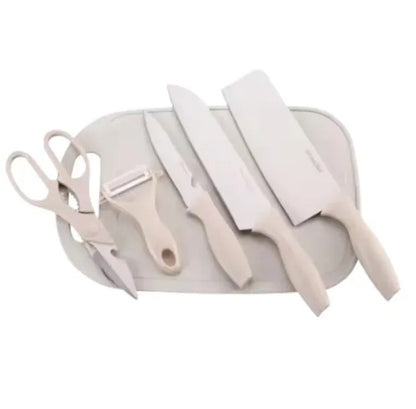 *Set de Cuchillos con Tabla – Precisión, Durabilidad y Funcionalidad en tu Cocina*