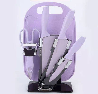 *Set de Cuchillos con Tabla – Precisión, Durabilidad y Funcionalidad en tu Cocina*