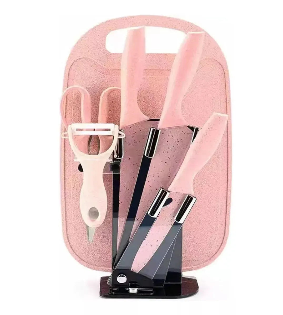 *Set de Cuchillos con Tabla – Precisión, Durabilidad y Funcionalidad en tu Cocina*