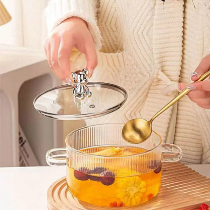Olla de Vidrio – Resistente, Elegante y Funcional