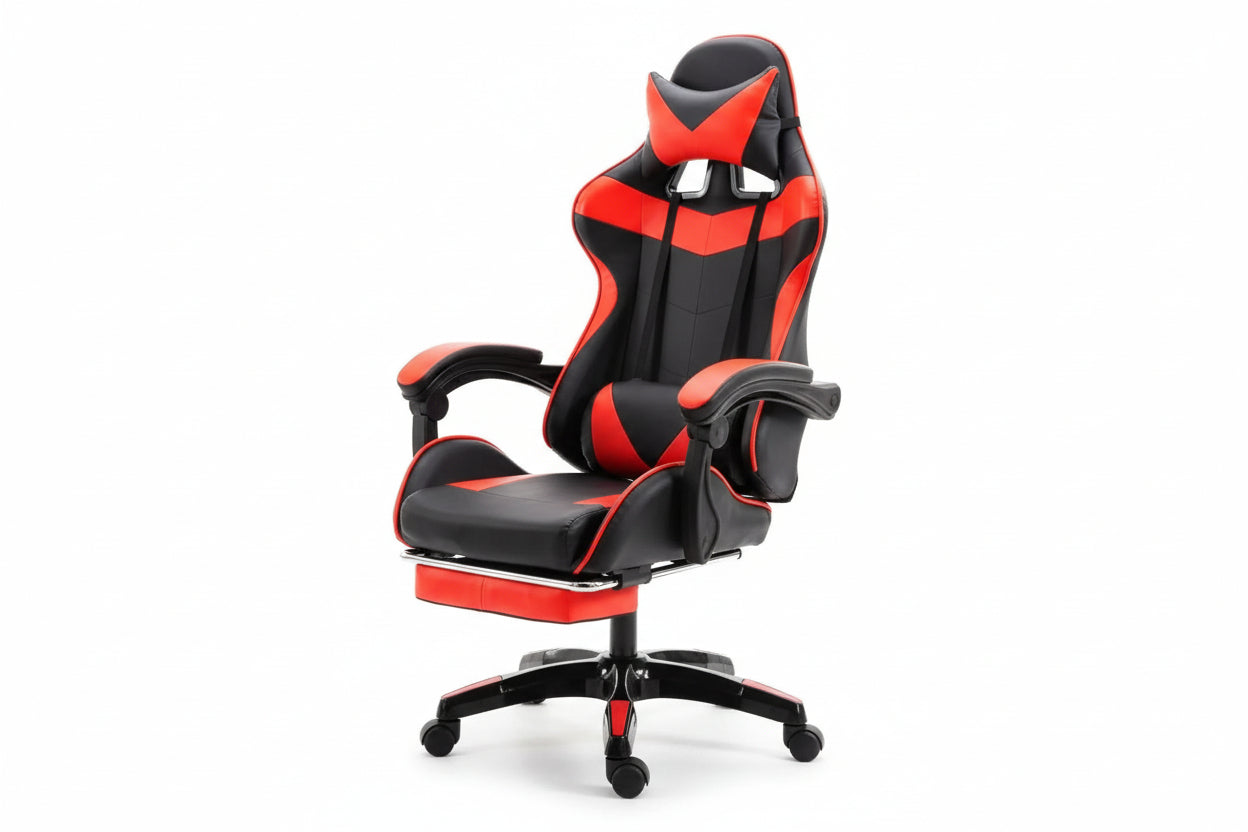 SILLA GAMER CON REPOSAPIES