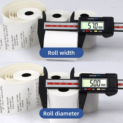 Rollo de Papel Térmico 80×60 mm