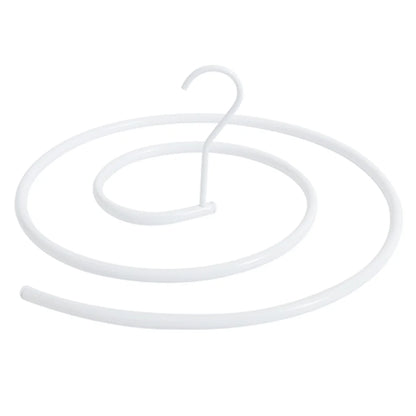 Gancho Espiral Colgante – Organizador Práctico y Resistente para Closet