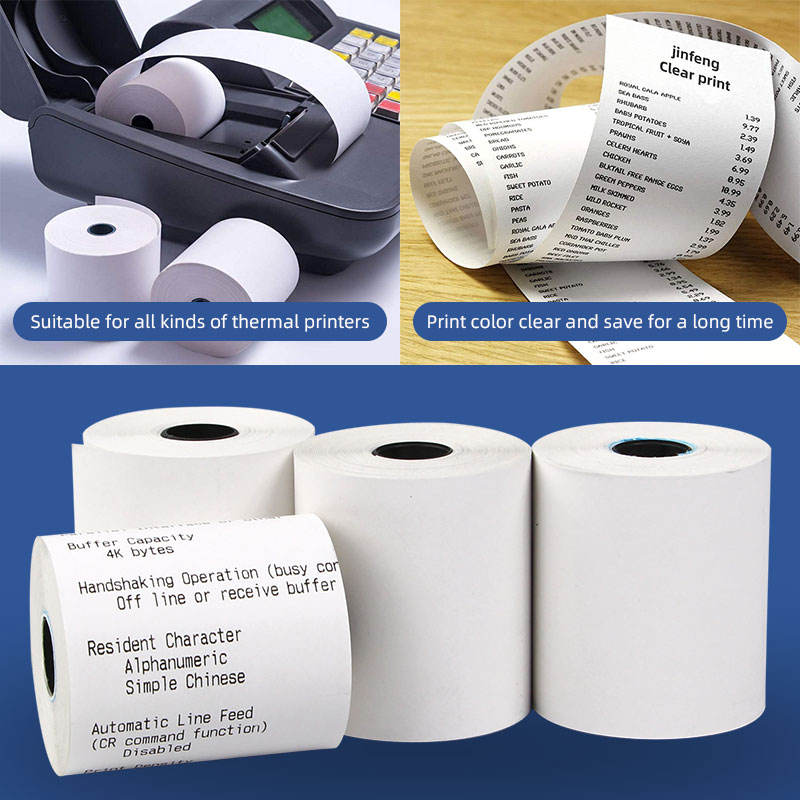 Rollo de Papel Térmico 80×60 mm