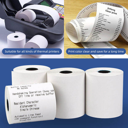 Rollo de Papel Térmico 80×60 mm