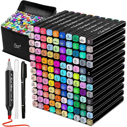 Marcadores x120 Piezas 🎨🖍️✨